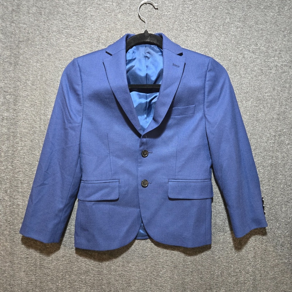Lauren Ralph Lauren Blazer Boys Youth 8R Blue Single Breasted Formal Jacket